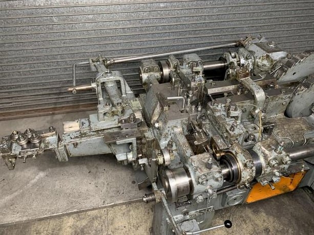 Wafios #S-140, nail header,.120"-.180" wire diameter, 1/2"- 5-1/2" nail length, 260 NPM, 10 HP - Image 4