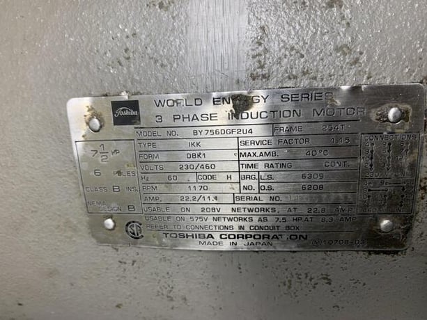 Wafios #S-140, nail header,.120"-.180" wire diameter, 1/2"- 5-1/2" nail length, 260 NPM, 10 HP - Image 8