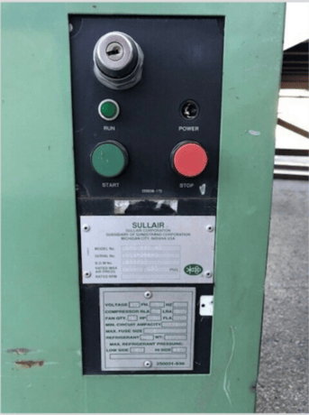 100/130 psig, Sullair #SRD-830, Refrigerated Air Dryer, for Industrial - Image 5
