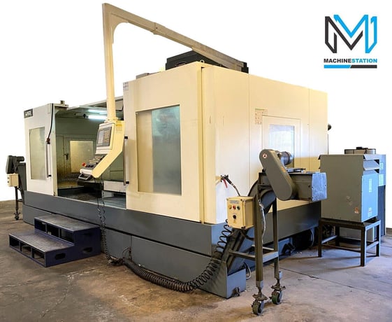 Mighty Viper #VMC-2100 5AB, CNC mill, 80" X, 40" Y, 30" Z, 10k RPM, #50, 50 HP, 5-Axis, Fanuc 30i-MA, rigid - Image 3