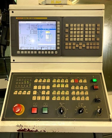 Mighty Viper #VMC-2100 5AB, CNC mill, 80" X, 40" Y, 30" Z, 10k RPM, #50, 50 HP, 5-Axis, Fanuc 30i-MA, rigid - Image 4