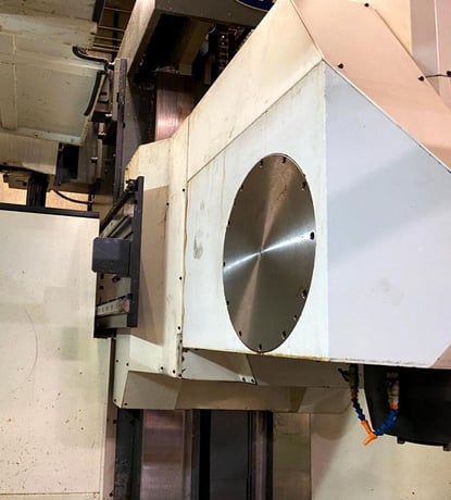 Mighty Viper #VMC-2100 5AB, CNC mill, 80" X, 40" Y, 30" Z, 10k RPM, #50, 50 HP, 5-Axis, Fanuc 30i-MA, rigid - Image 9