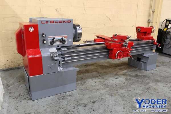22" x 72" LeBlond, engine lathe, 14-1/2" swing over cross slide, 3-jaw 15" chuck, 10 HP, taper attach., #71578 - Image 1