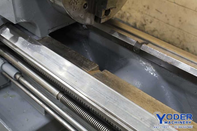 22" x 72" LeBlond, engine lathe, 14-1/2" swing over cross slide, 3-jaw 15" chuck, 10 HP, taper attach., #71578 - Image 7