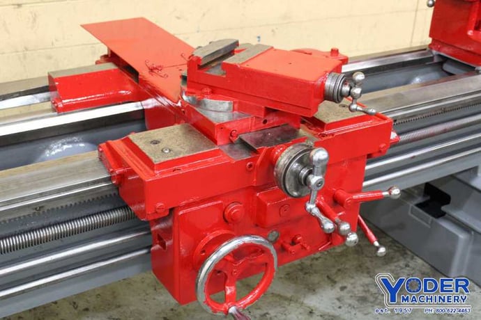 22" x 72" LeBlond, engine lathe, 14-1/2" swing over cross slide, 3-jaw 15" chuck, 10 HP, taper attach., #71578 - Image 9