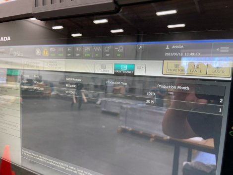 Amada #Ensis-3015RI, rotary index, flat, tube & bar fiber laser, 3000 watt, AMCI 3i Control, 2019 - Image 4