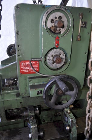 6" Vamco #BK-220-11, feeders sliding type, 21" shear blade, 20" pinch rolls - Image 7