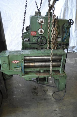 6" Vamco #BK-220-11, feeders sliding type, 21" shear blade, 20" pinch rolls - Image 8