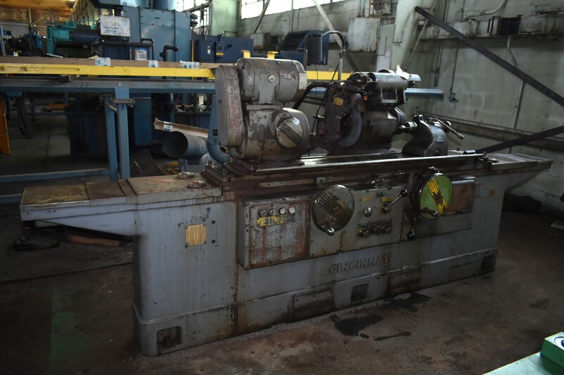 12" x 36" Cincinnati Milacron #LL, internal attach, 4-jaw chuck, steady rest, follow rest, 3 HP - Image 1