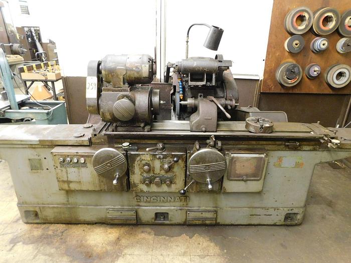12" x 36" Cincinnati Milacron #LL, internal attach, 4-jaw chuck, steady rest, follow rest, 3 HP - Image 8