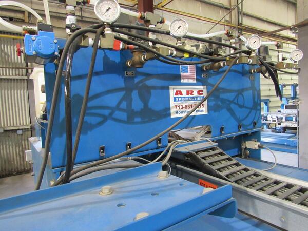 Arc Specialties, LP pipe inspection system for dye penetrant testing, 40' pipe length, 2015 - Image 2