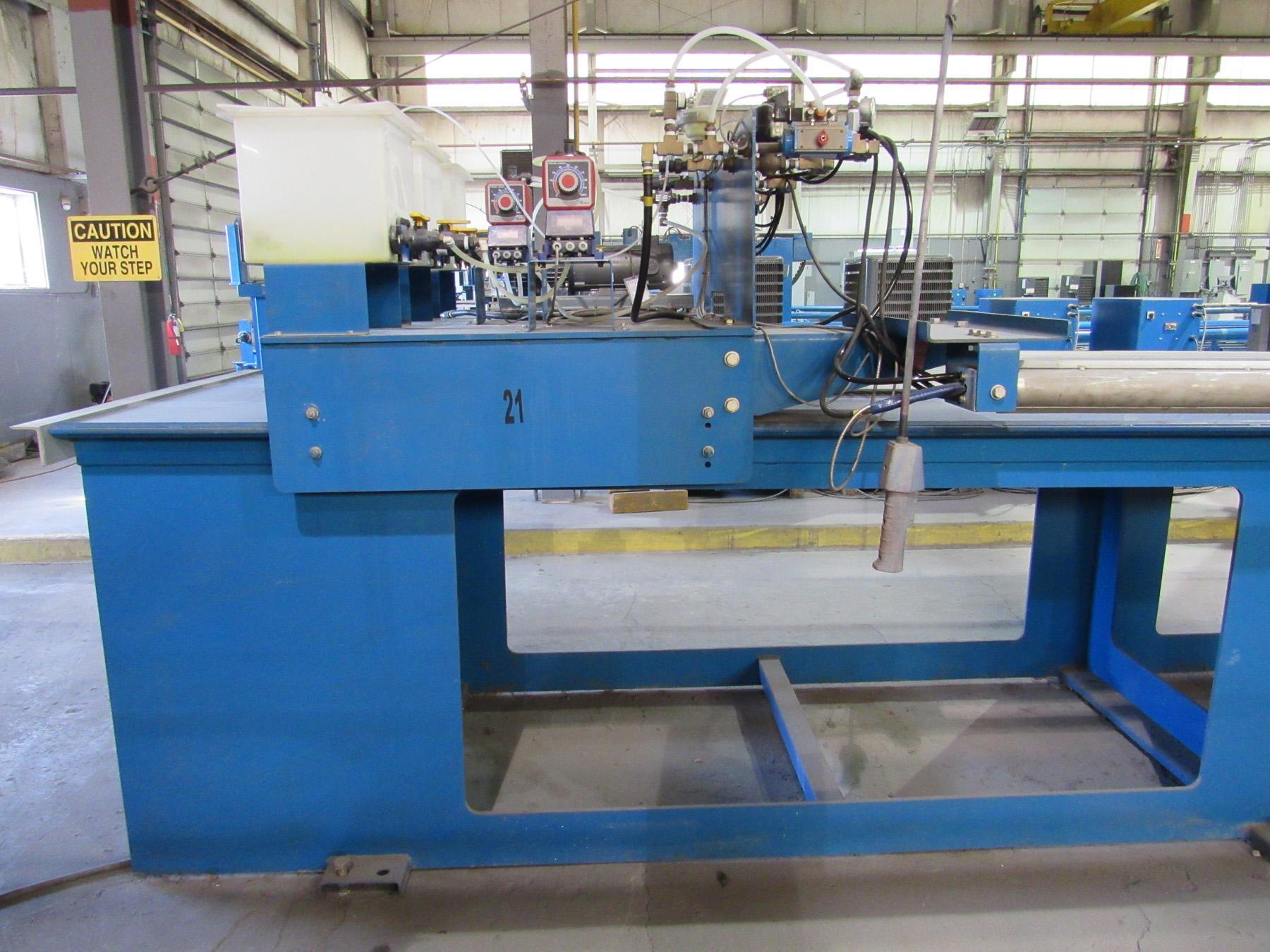 Arc Specialties, LP pipe inspection system for dye penetrant testing, 40' pipe length, 2015 - Image 3