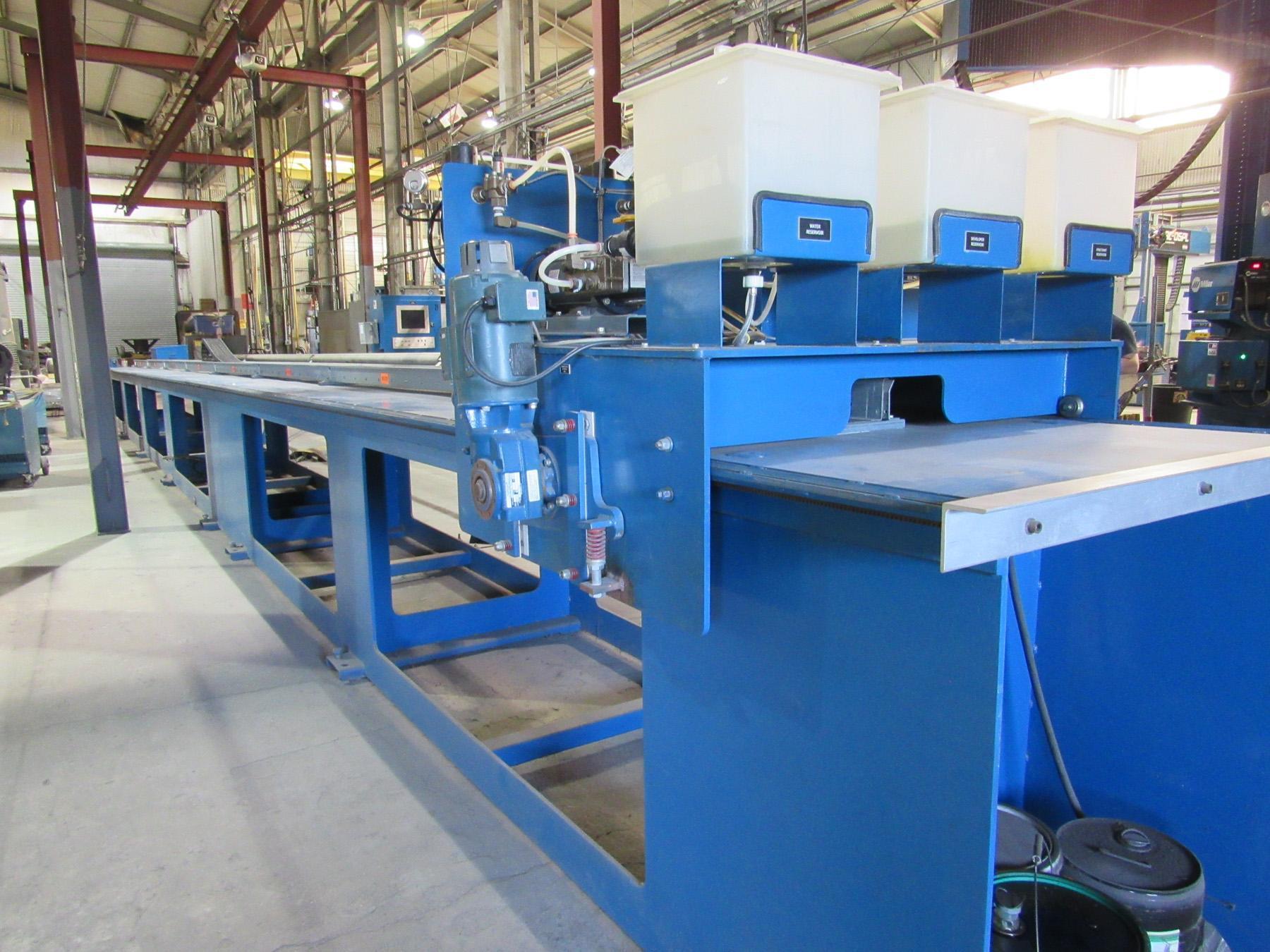 Arc Specialties, LP pipe inspection system for dye penetrant testing, 40' pipe length, 2015 - Image 5