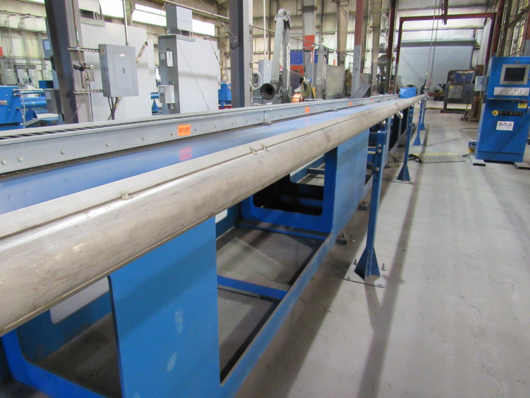 Arc Specialties, LP pipe inspection system for dye penetrant testing, 40' pipe length, 2015 - Image 9