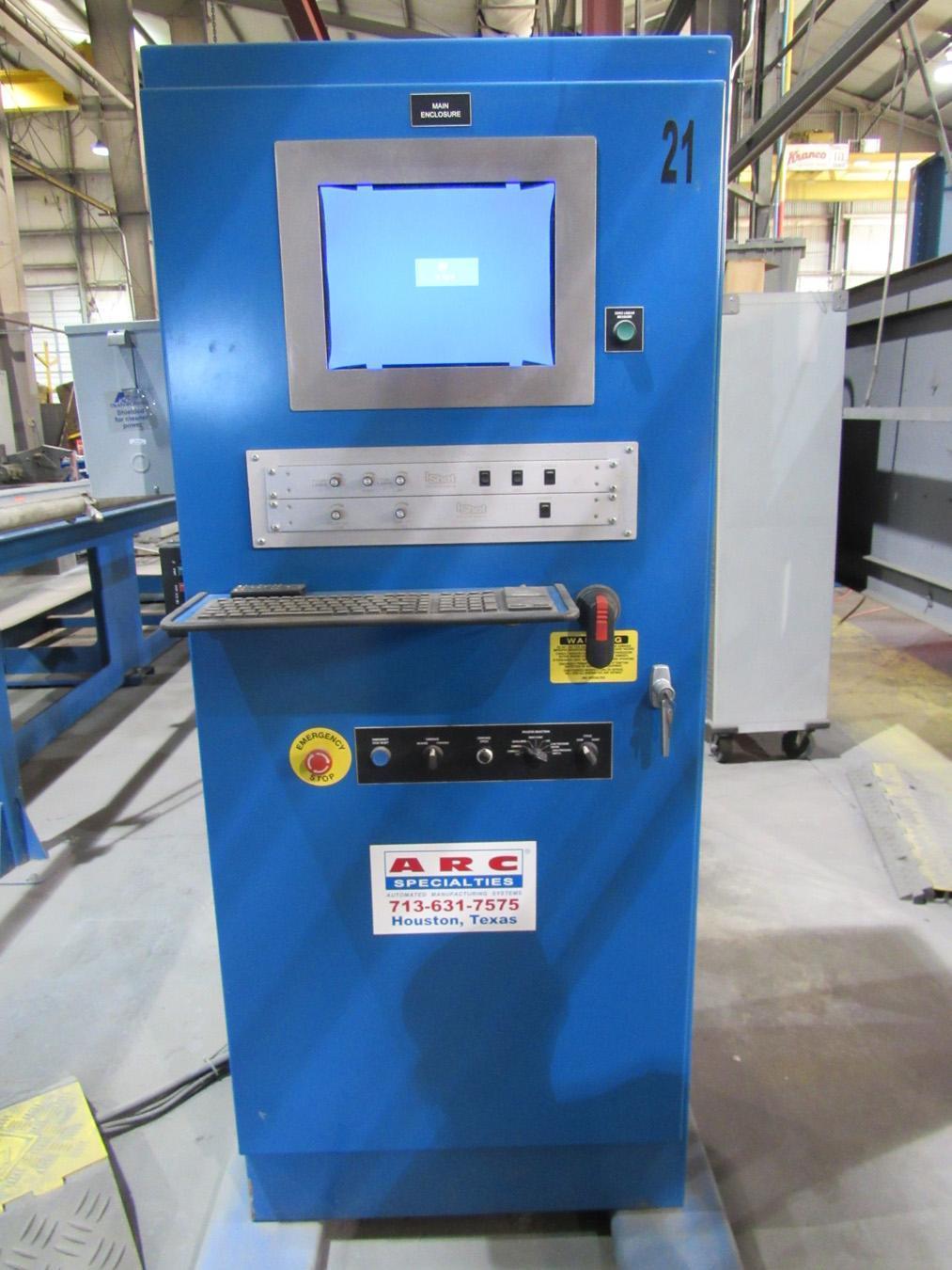 Arc Specialties, LP pipe inspection system for dye penetrant testing, 40' pipe length, 2015 - Image 10