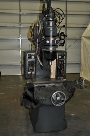 Moore #2, hand feed, automatic feed, 40000 RPM head, 19" x 10" bed, #14178J - Image 1
