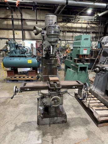 Yamazen #YC-1-1/2VA, vertical mill, 9" x42" table, 80-2720 RPM, 5" quill travel, 2 HP, 1978 - Image 1