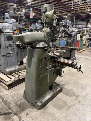 Yamazen #YC-1-1/2VA, vertical mill, 9" x42" table, 80-2720 RPM, 5" quill travel, 2 HP, 1978 - Image 2