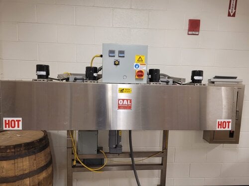 OAL #RE-6/9/72-6L, Firo Shrink Sleeve Heat Tunnel, 480 volt, 3 phase, 18.0 kw, stainless steel, 2016 - Image 7
