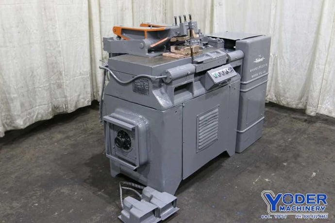 Federal #F2, industrial pipe/rod butt welder, 50 KVA, foot controls, 1 HP, 440 V., 3 phase, #71075 - Image 3