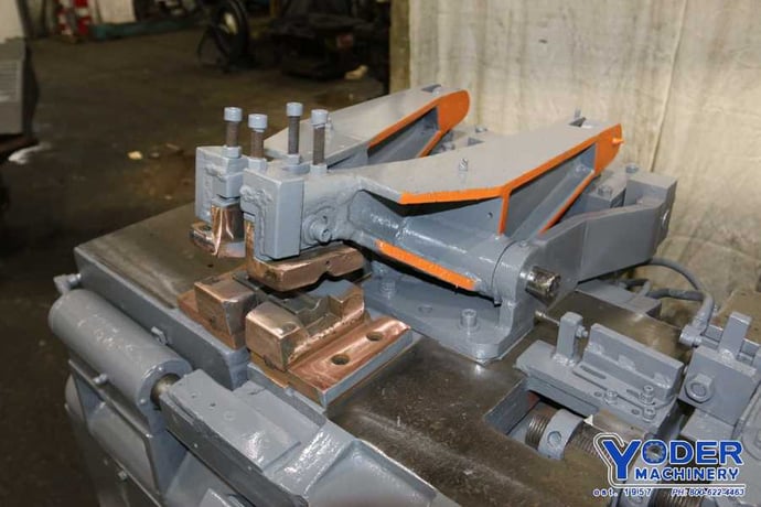Federal #F2, industrial pipe/rod butt welder, 50 KVA, foot controls, 1 HP, 440 V., 3 phase, #71075 - Image 8