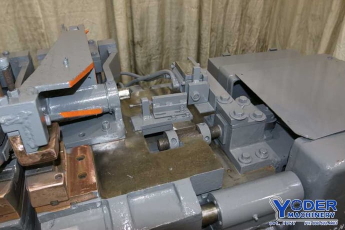 Federal #F2, industrial pipe/rod butt welder, 50 KVA, foot controls, 1 HP, 440 V., 3 phase, #71075 - Image 9