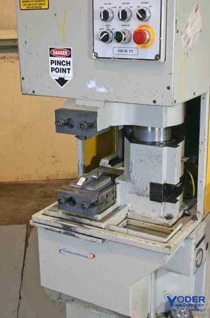 Addison McKee #FM-70-TT, tube trimmer,.070"-3" cap., coolant fan, 20 HP, 2004, #51628 - Image 2