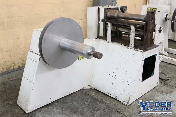 18" x 3-1/2" Wallner #SL-18, precision package slitting line, #70207 - Image 2