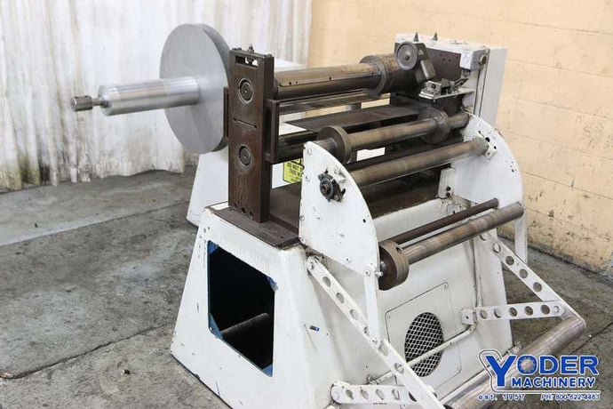 18" x 3-1/2" Wallner #SL-18, precision package slitting line, #70207 - Image 4