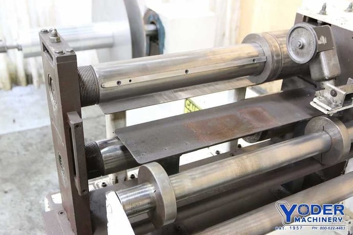18" x 3-1/2" Wallner #SL-18, precision package slitting line, #70207 - Image 5