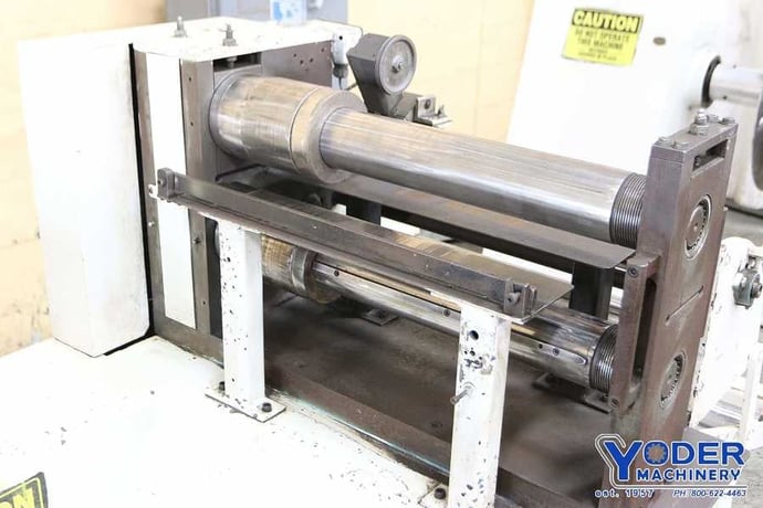 18" x 3-1/2" Wallner #SL-18, precision package slitting line, #70207 - Image 8