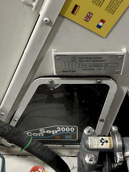 34" x 360" Mayfran #Consep-2000, chip conveyor, coolant tank, 2001 - Image 10