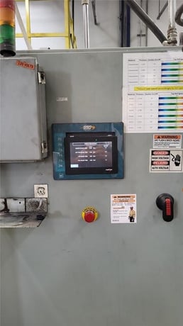 66" Davis Standard, coex sheet line, 4.5" & 2" extruders, 32:1 L/D ratio, 300 HP, 2000 - Image 8