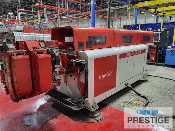 1.65" Transfluid #EDB642CNC Servo Electric Tube Bender, horizontal/vertical bending, 2020, #32425 - Image 1