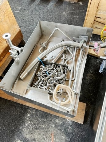 Krieger Acme-Gridley #MMD300, 75 gallon Stainless Steel vacuum homogenizing system, top/bottom agitation - Image 5