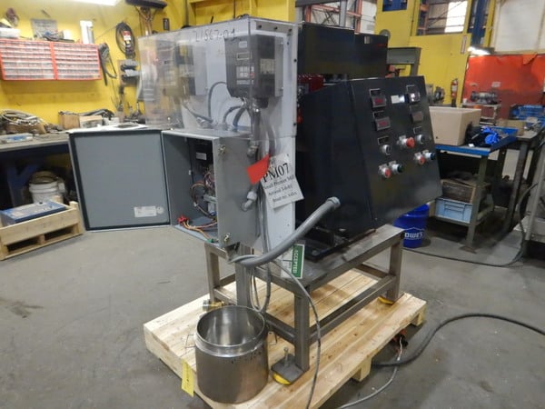 Premier Mill #PSM7, Stainless Steel basket type submersible media mill, 2001 - Image 8