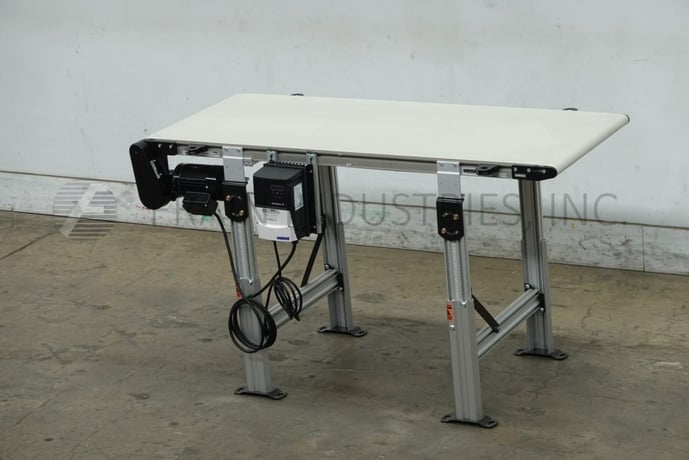 24" wide x 5' long, Dorner #2200, aluminum frame belt conveyor, variable speed controller - Image 5