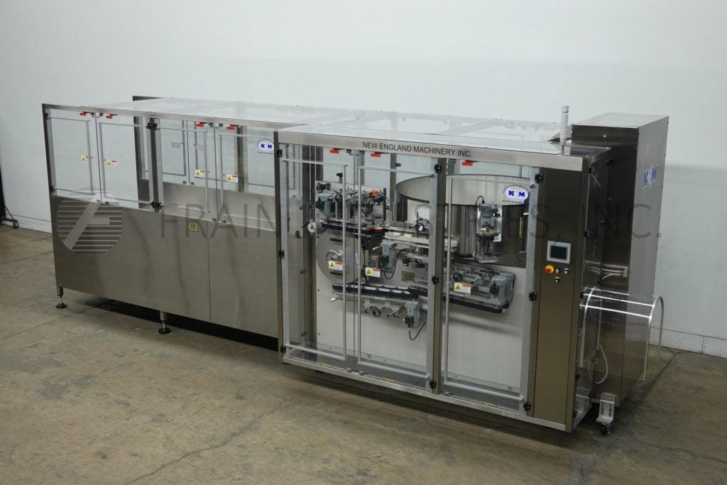New England #NEHCP-60, automatic, compact, Stainless Steel bulk bottle unscrambler, AB controller with touch - Image 1