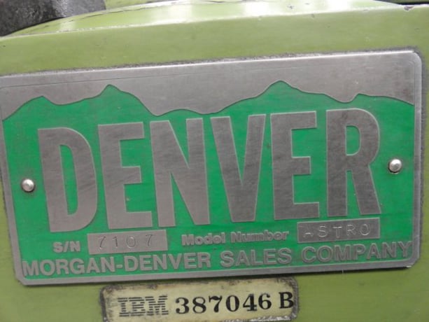Denver #Astro, tool & cutter grinder, 4" wheel diameter, motorized workhead, one shot lube, 1993 - Image 2
