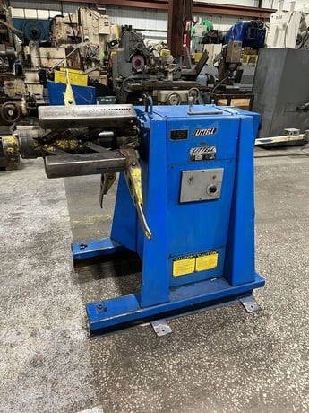 2000 lb. Littell #20-12, non-powered reel, 12" width, 48" outside dimensions, 16"-20" ID, 3 coil keepers - Image 2