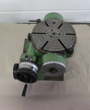 12.5" Enco, rotary table, 90 deg. Tilt - Image 1