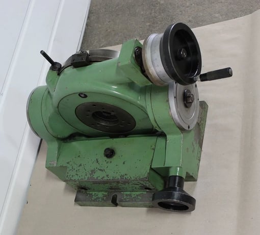 12.5" Enco, rotary table, 90 deg. Tilt - Image 2