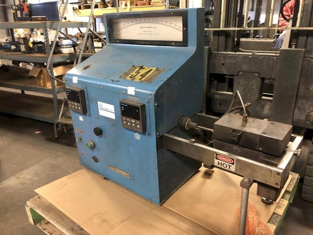 Dietert #336A, hot tensile tester w/Honeywell top & bottom digital temperature controllers, s/n 035 - Image 3