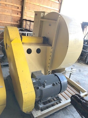 Allied Blower, 64" paddle wheel fan, 250 HP, 37" fan inlet up-blast, 29" x 36" outlet - Image 3