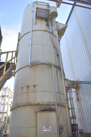 6180 sq.ft., Air Cure #484RF-10 baghouse dust collector, 484 bolted down rectangular type bags - Image 6