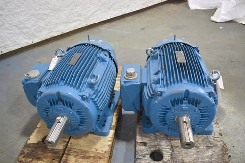 75 HP 1200 RPM Weg W22 inverter duty electric motor, Frame 404/5T, TEFC, 1.25 service factor, 230/460 V.(2 - Image 3
