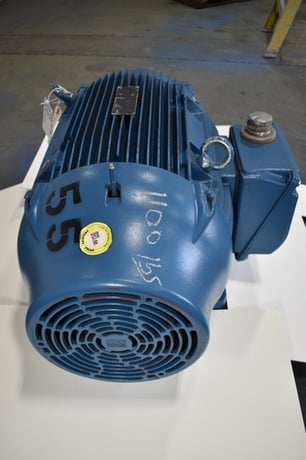 75 HP 1200 RPM Weg W22 inverter duty electric motor, Frame 404/5T, TEFC, 1.25 service factor, 230/460 V.(2 - Image 7