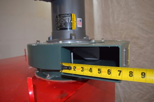 JDB Dense flow bin vent with New York Blower fan, 3 HP, pulse jet cleaning, unused - Image 9