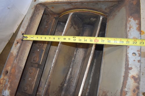 20" x 25" Feeder valve, metal wheel - Image 9