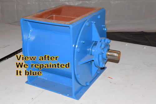 Rader feeder, 16" x 10" metal wheel rotary valve, rebuilt 2004 - Image 3